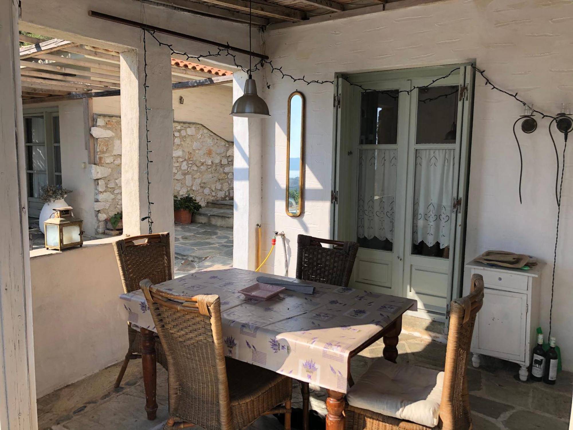 Hikers Villa Trail 5 & 6 Moni Evaggelistrias Exterior foto